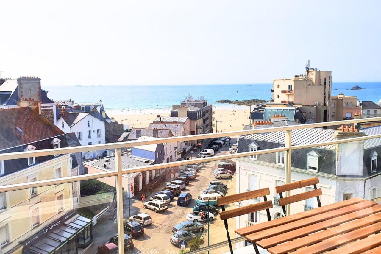 Bright Apt With Balcony Panoramic View Сен-Мало Екстер'єр фото
